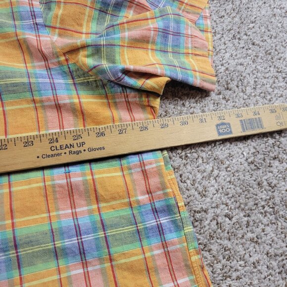 Polo Ralph Lauren Shirt Mens 2XL Colorful Button Up Plaid Colorful Lightweight - Picture 5 of 9